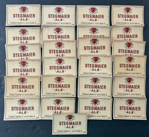 Stegmaier beer labels - beer,